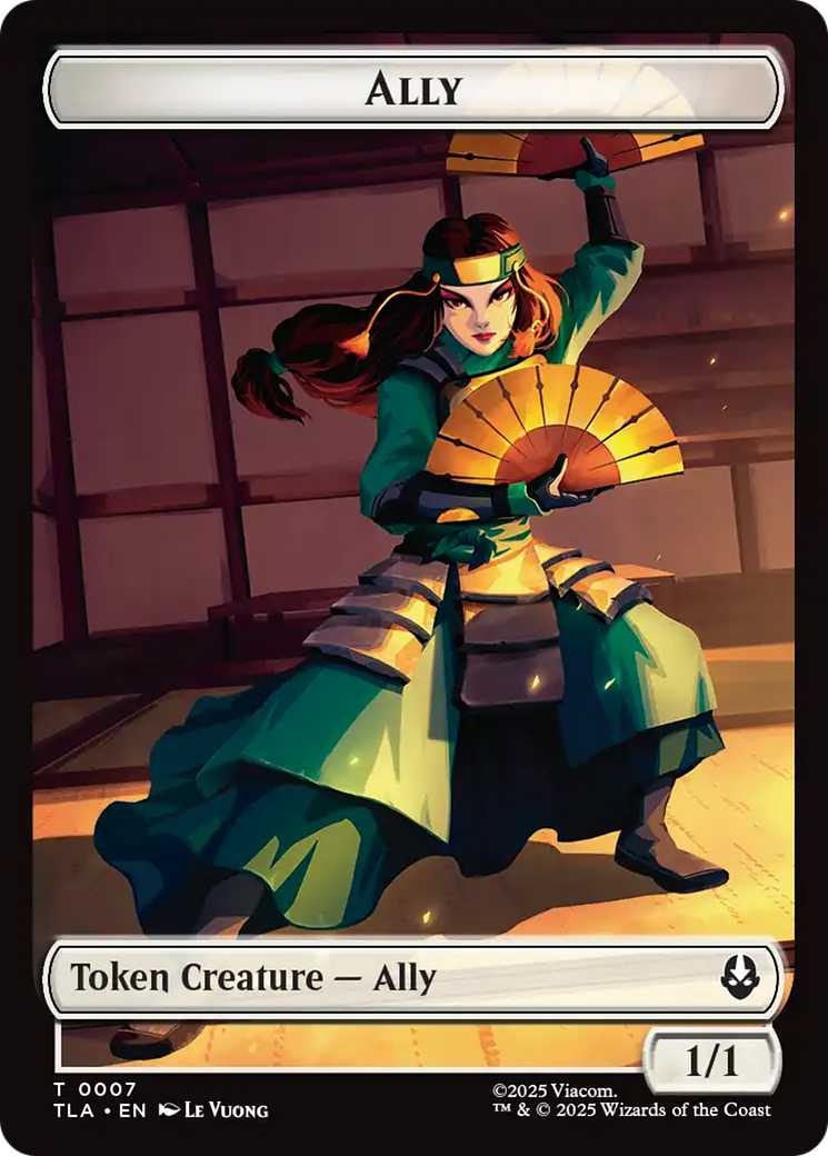 Ally (0007) // Spirit Double-Sided Token [Avatar: The Last Airbender Tokens] | Spectrum Games