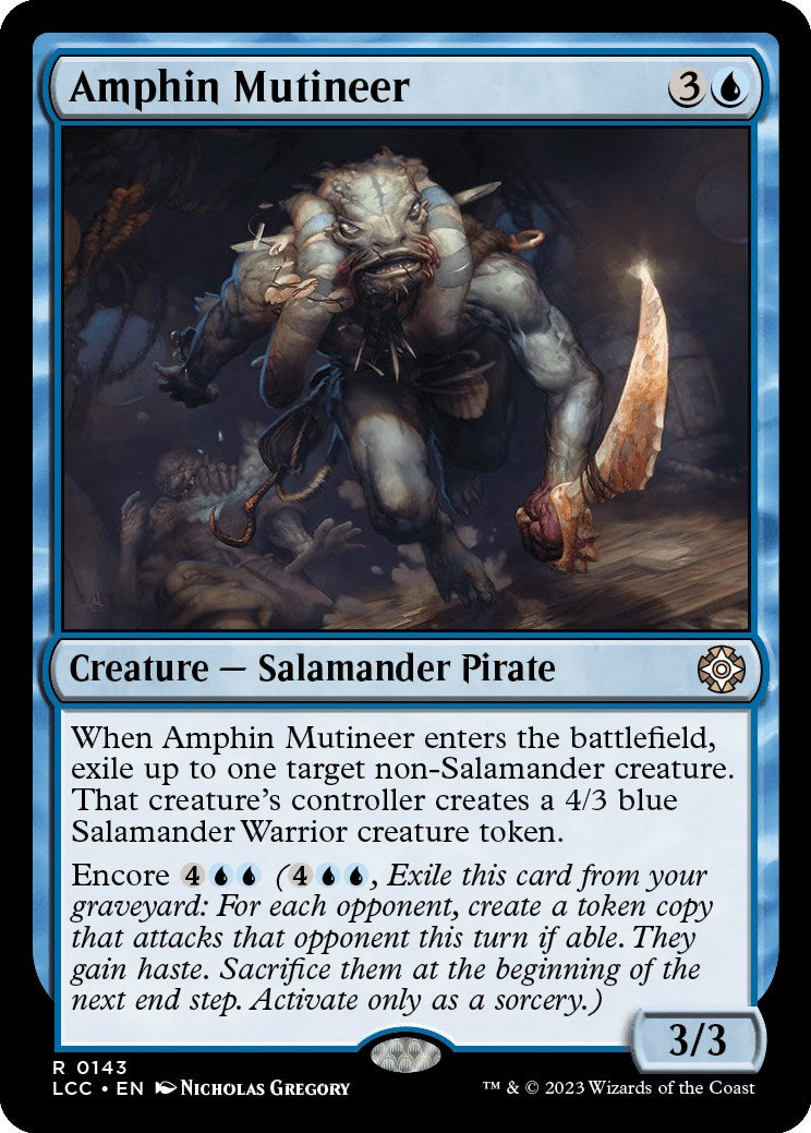 Amphin Mutineer [The Lost Caverns of Ixalan Commander] | Spectrum Games