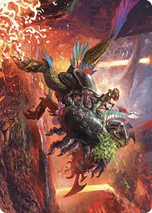 Triumphant Chomp Art Card [The Lost Caverns of Ixalan Art Series] | Spectrum Games