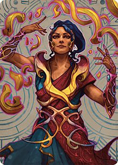 Saheeli, the Sun's Brilliance Art Card [The Lost Caverns of Ixalan Art Series] | Spectrum Games