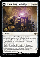 Unstable Glyphbridge // Sandswirl Wanderglyph [The Lost Caverns of Ixalan Prerelease Cards] | Spectrum Games