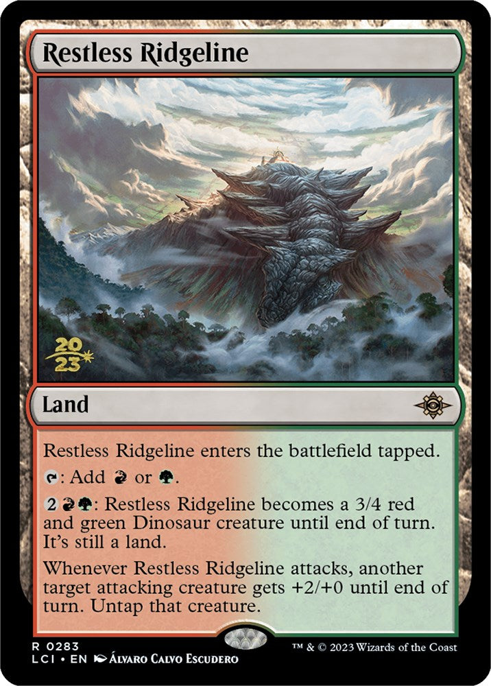 Restless Ridgeline [The Lost Caverns of Ixalan Prerelease Cards] | Spectrum Games