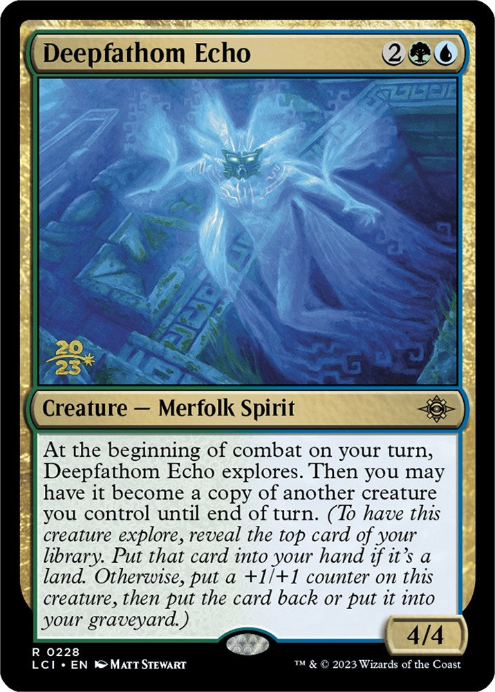 Deepfathom Echo [The Lost Caverns of Ixalan Prerelease Cards] | Spectrum Games