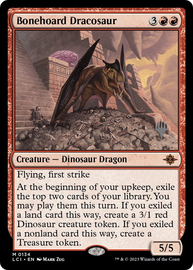 Bonehoard Dracosaur (Promo Pack) [The Lost Caverns of Ixalan Promos] | Spectrum Games