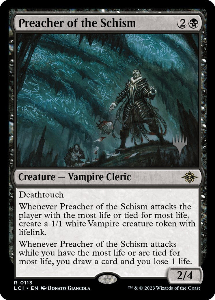 Preacher of the Schism (Promo Pack) [The Lost Caverns of Ixalan Promos] | Spectrum Games