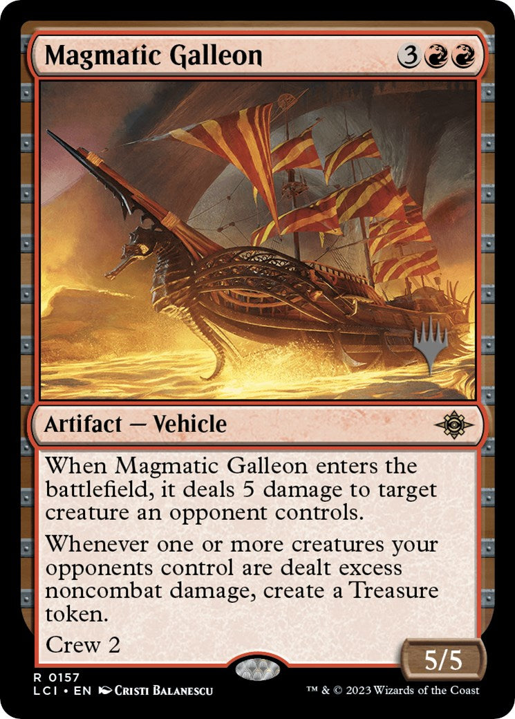Magmatic Galleon (Promo Pack) [The Lost Caverns of Ixalan Promos] | Spectrum Games
