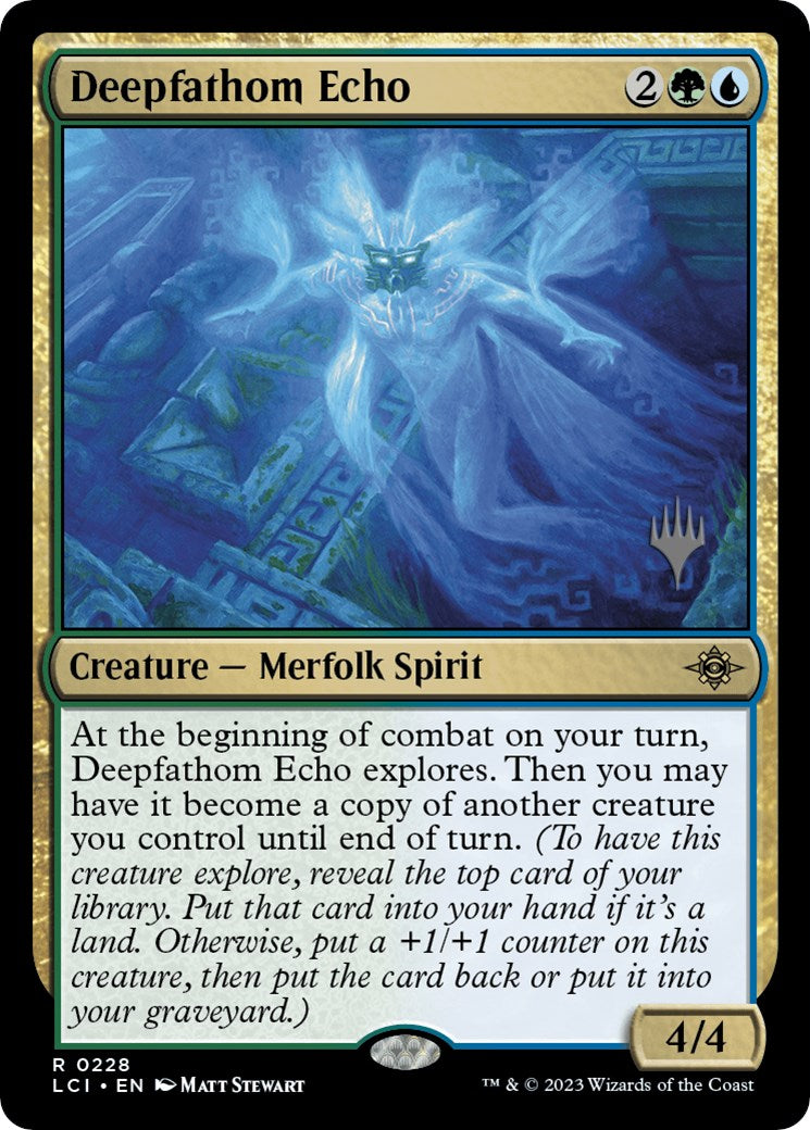 Deepfathom Echo (Promo Pack) [The Lost Caverns of Ixalan Promos] | Spectrum Games