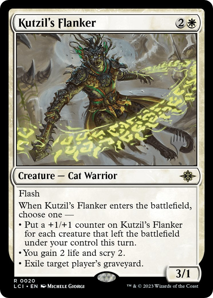 Kutzil's Flanker (Promo Pack) [The Lost Caverns of Ixalan Promos] | Spectrum Games