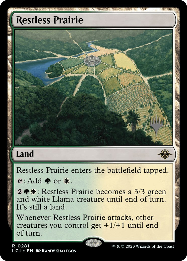 Restless Prairie (Promo Pack) [The Lost Caverns of Ixalan Promos] | Spectrum Games