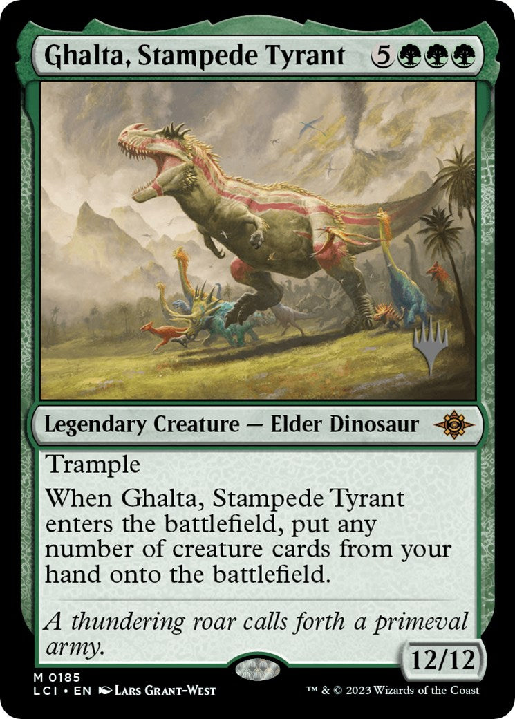 Ghalta, Stampede Tyrant (Promo Pack) [The Lost Caverns of Ixalan Promos] | Spectrum Games