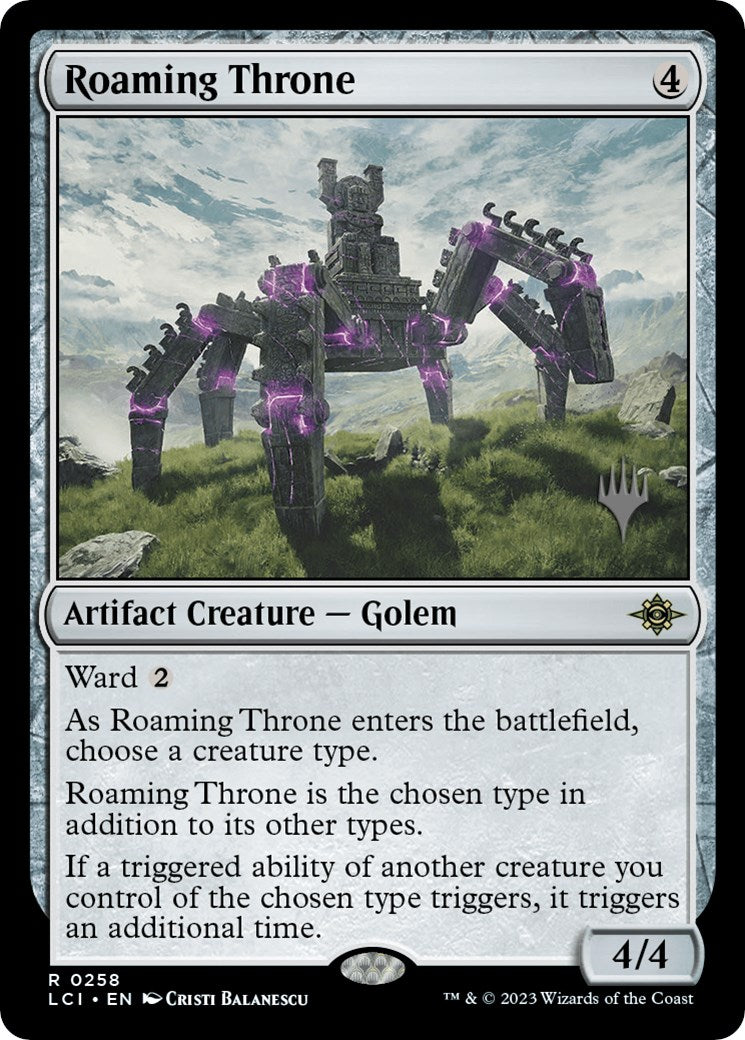 Roaming Throne (Promo Pack) [The Lost Caverns of Ixalan Promos] | Spectrum Games