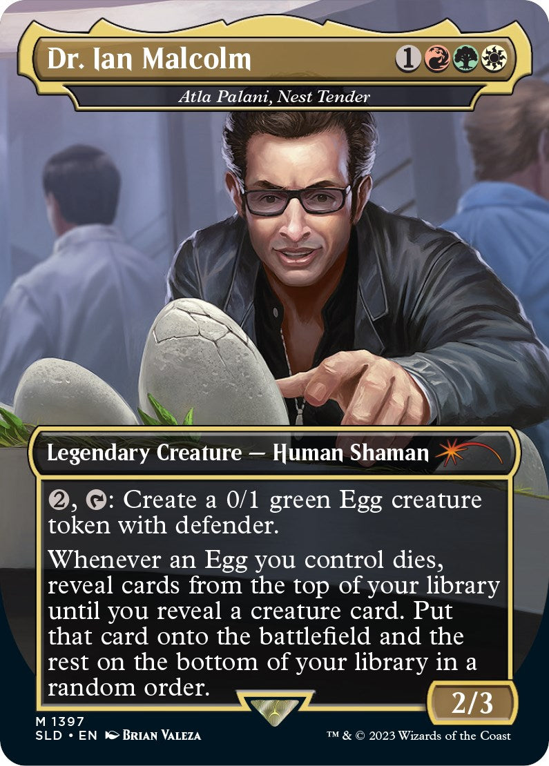 Dr. Ian Malcolm - Atla Palani, Nest Tender [Secret Lair Drop Series] | Spectrum Games