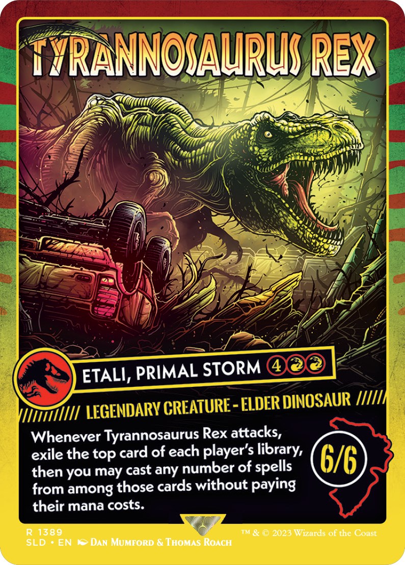 Tyrannosaurus Rex - Etali, Primal Storm [Secret Lair Drop Series] | Spectrum Games