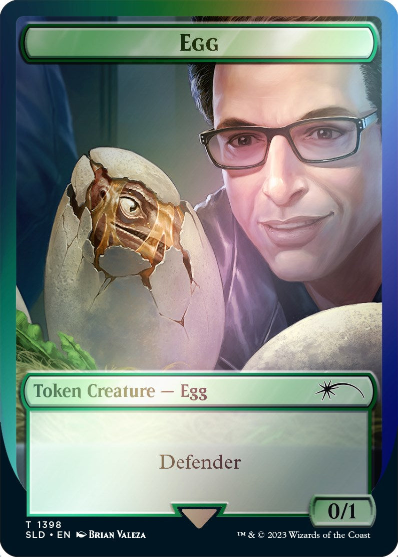 Egg Token (Rainbow Foil) [Secret Lair Drop Series] | Spectrum Games