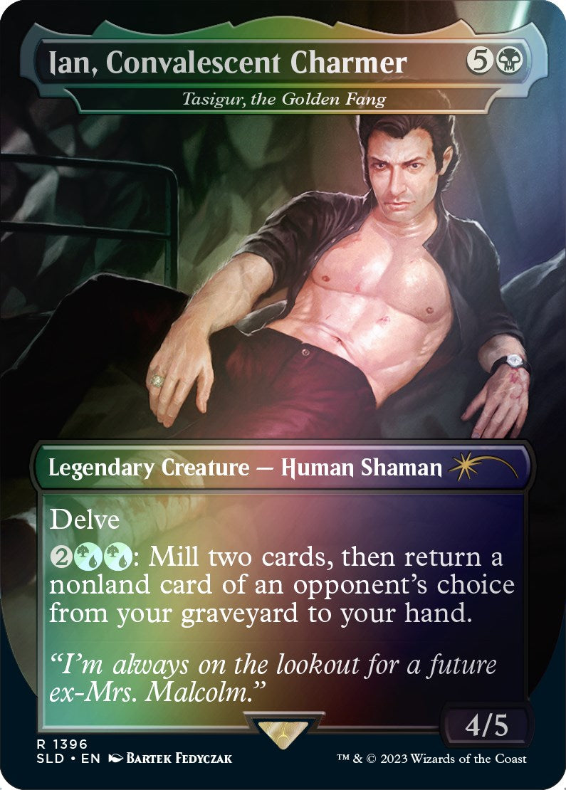 Ian, Convalescent Charmer - Tasigur, the Golden Fang (Rainbow Foil) [Secret Lair Drop Series] | Spectrum Games