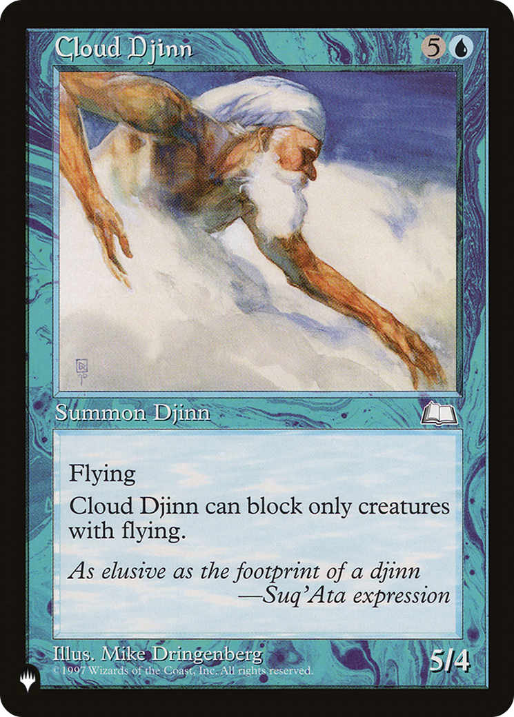 Cloud Djinn [The List Reprints] | Spectrum Games