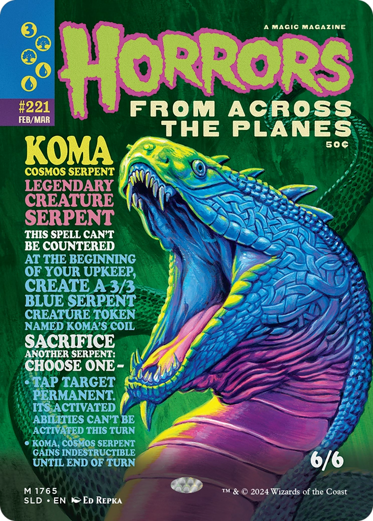 Koma, Cosmos Serpent [Secret Lair Drop Series] | Spectrum Games