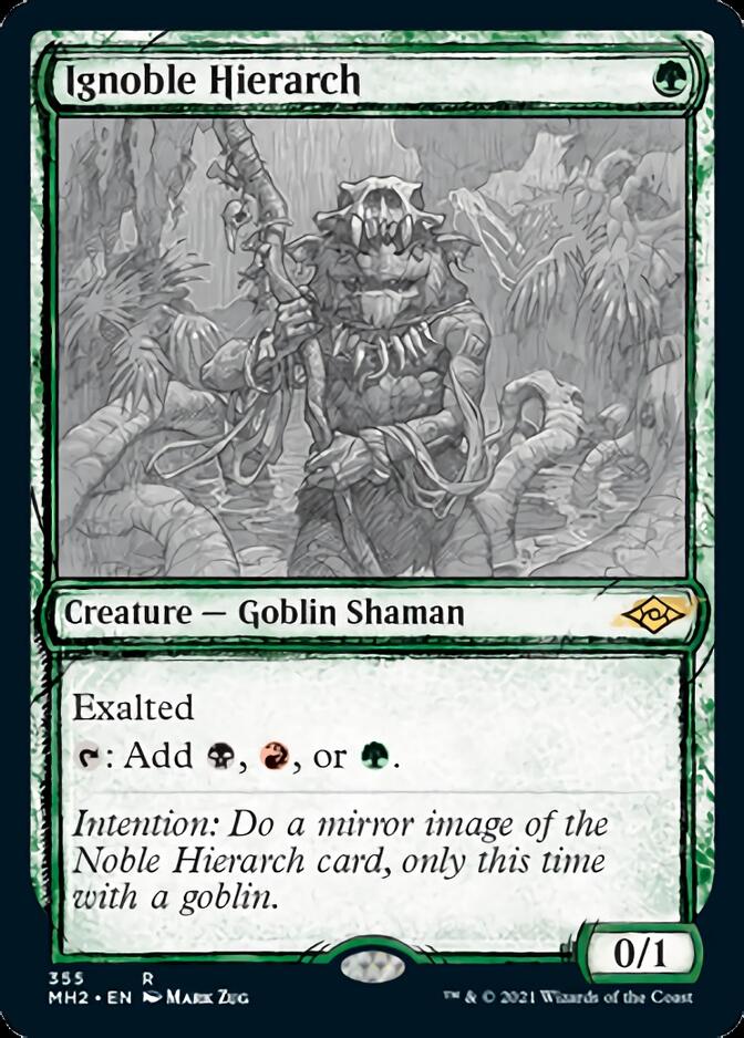 Ignoble Hierarch (Sketch) [Modern Horizons 2] | Spectrum Games