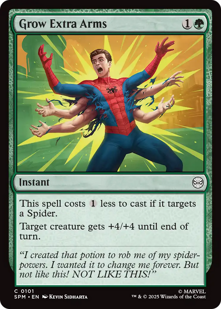 Grow Extra Arms [Marvel's Spider-Man] | Spectrum Games