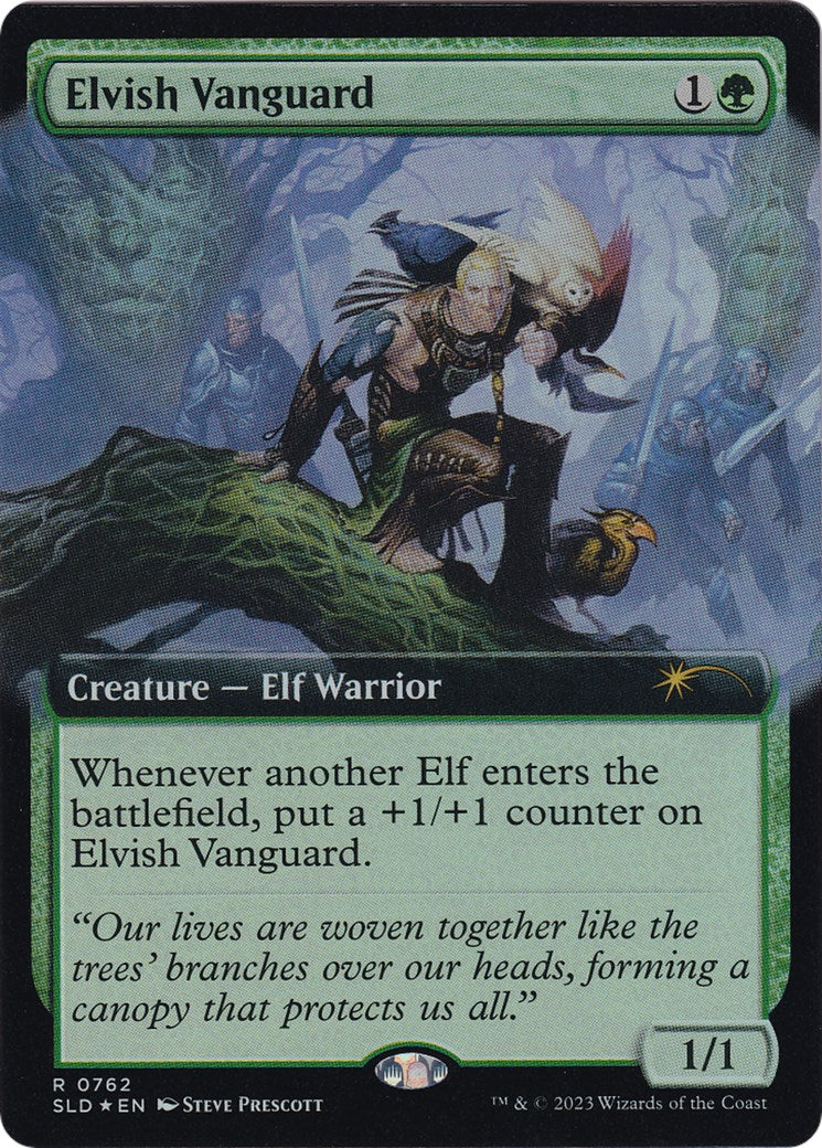 Elvish Vanguard (Extended Art) [Secret Lair Drop Series] | Spectrum Games