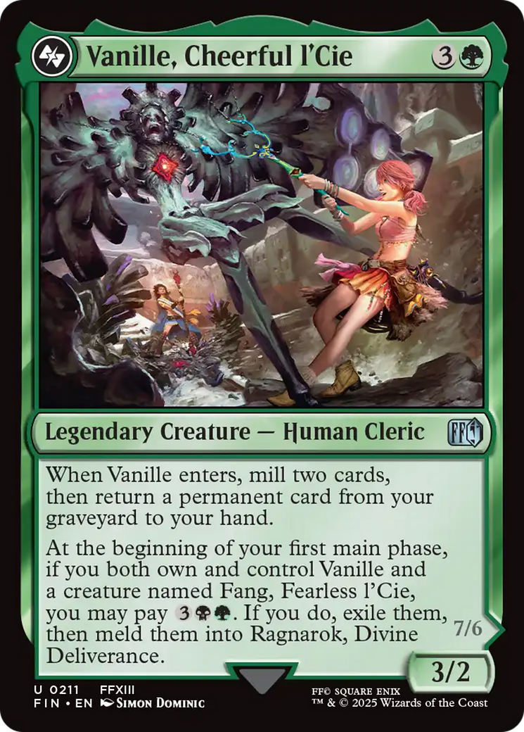 Vanille, Cheerful l'Cie // Ragnarok, Divine Deliverance [FINAL FANTASY] | Spectrum Games