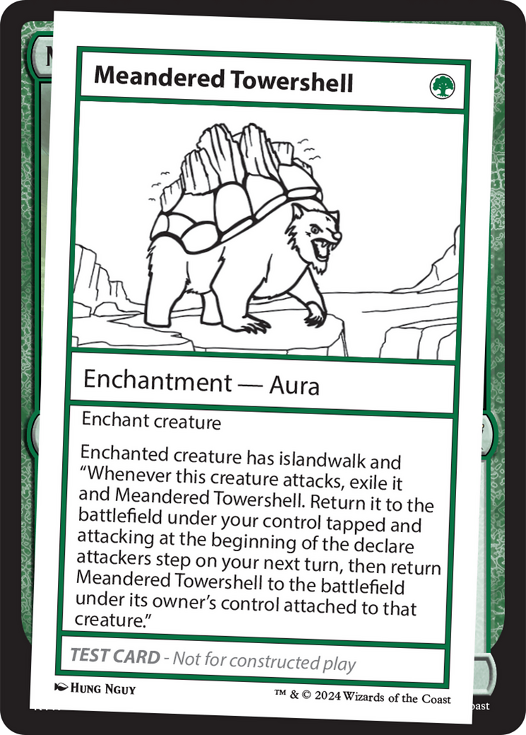 Meandered Towershell [Mystery Booster 2 Playtest Cards] | Spectrum Games