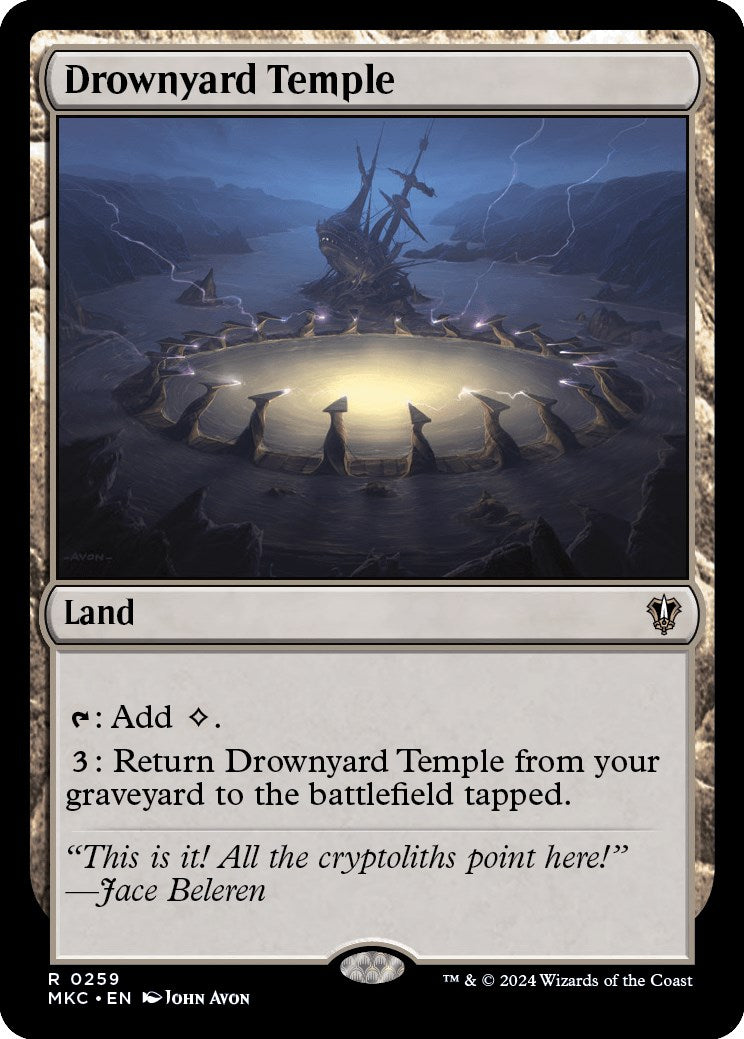 Drownyard Temple [Murders at Karlov Manor Commander] | Spectrum Games
