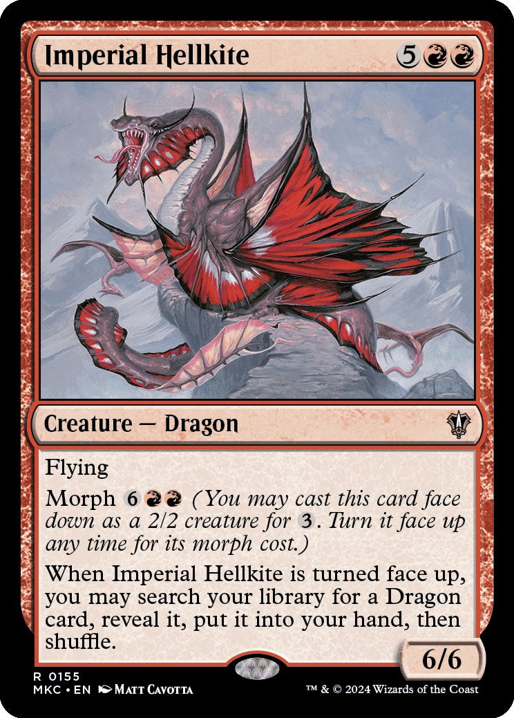 Imperial Hellkite [Murders at Karlov Manor Commander] | Spectrum Games