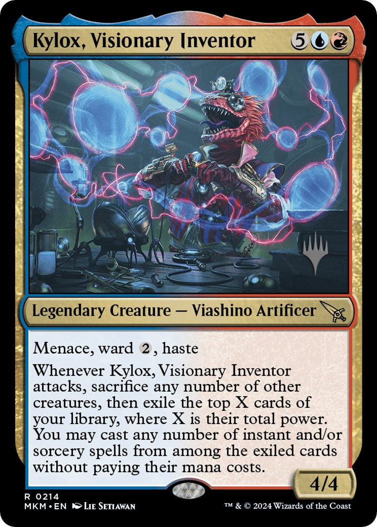 Kylox, Visionary Inventor (Promo Pack) [Murders at Karlov Manor Promos] | Spectrum Games