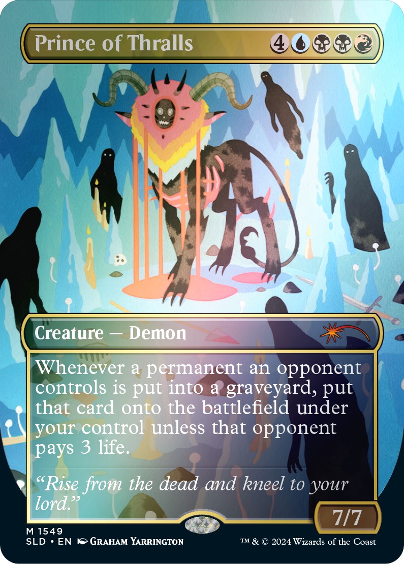 Prince of Thralls (Rainbow Foil) [Secret Lair Drop Series] | Spectrum Games