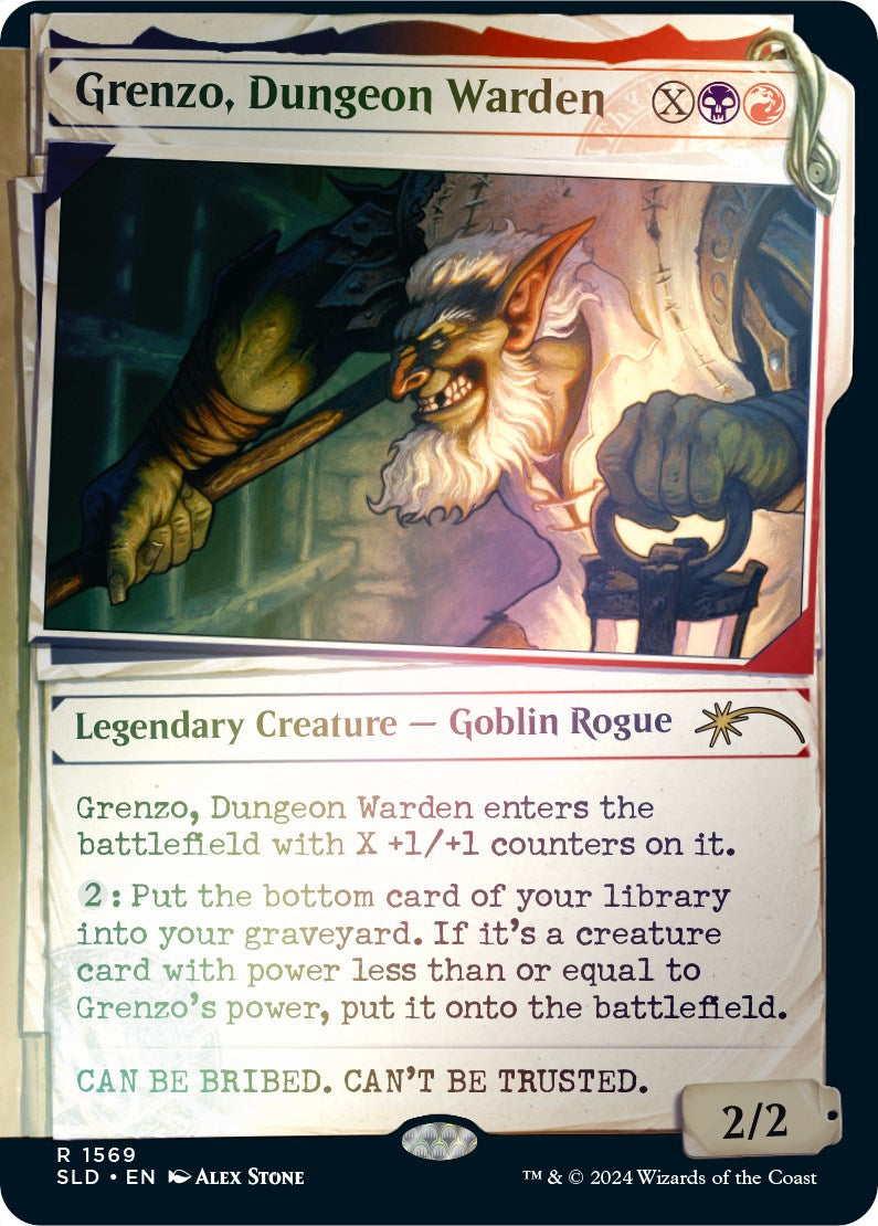 Grenzo, Dungeon Warden (Rainbow Foil) [Secret Lair Drop Series] | Spectrum Games