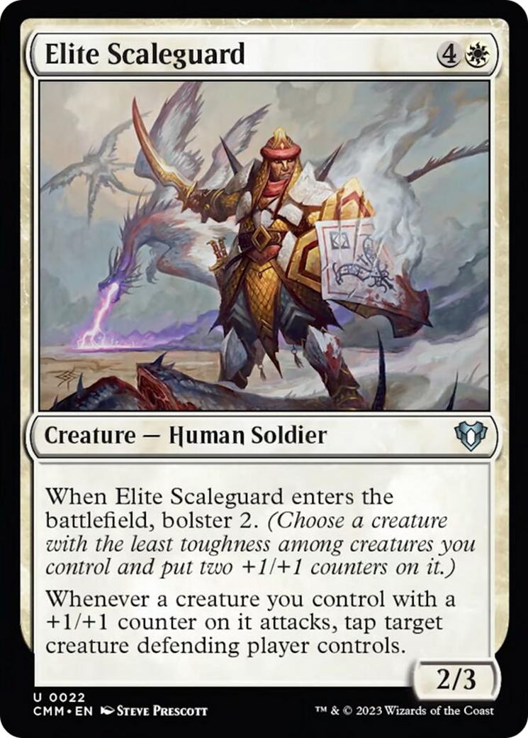 Elite Scaleguard [Commander Masters] | Spectrum Games