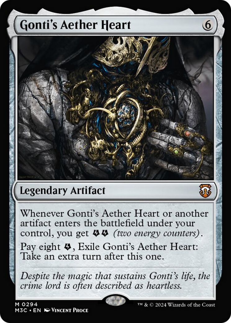 Gonti's Aether Heart [Modern Horizons 3 Commander] | Spectrum Games