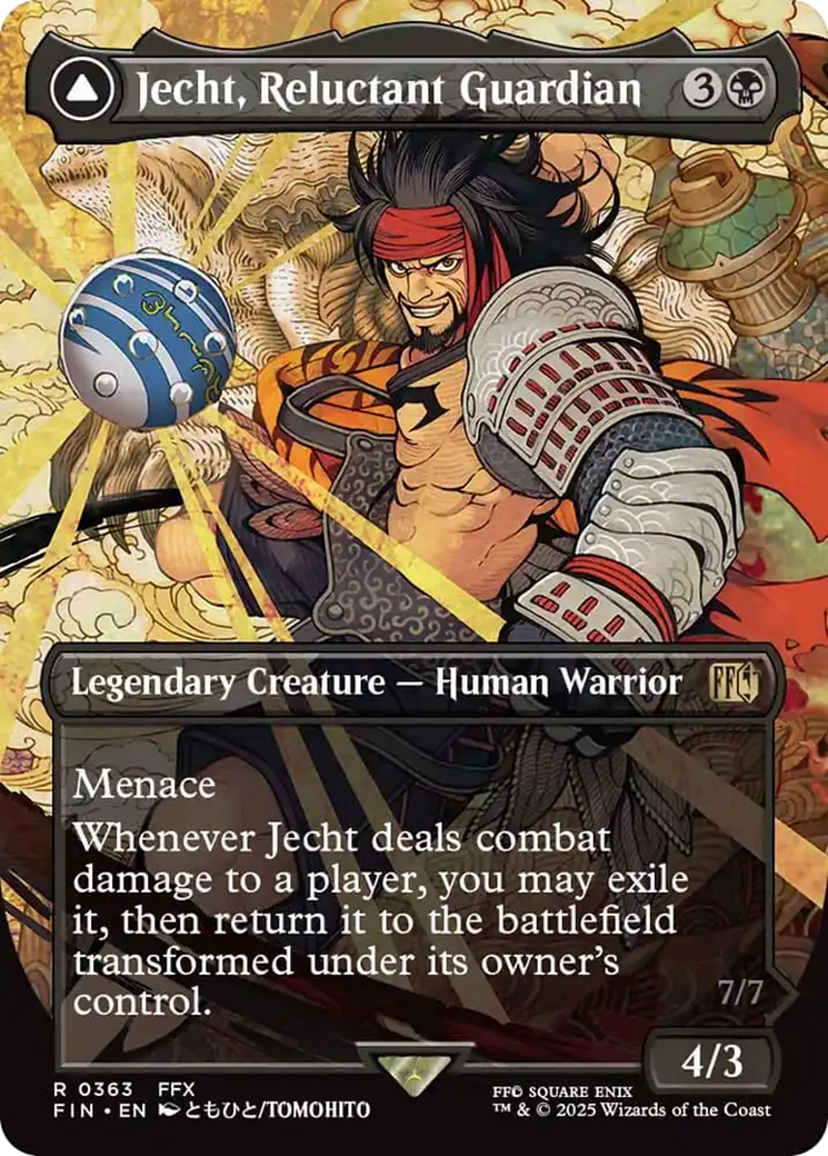 Jecht, Reluctant Guardian // Braska's Final Aeon (Borderless) [FINAL FANTASY] | Spectrum Games
