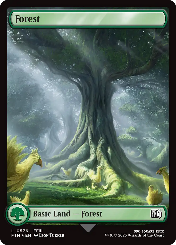 Forest (0576) (Surge Foil) [FINAL FANTASY] | Spectrum Games