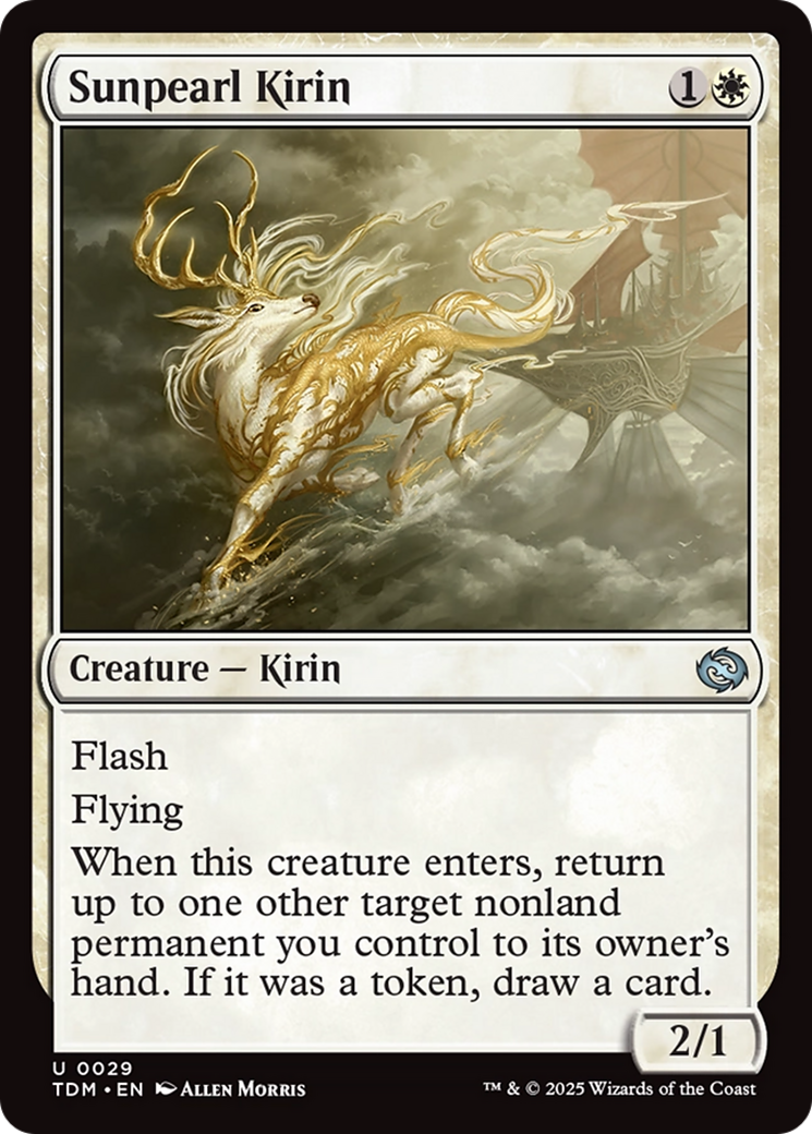 Sunpearl Kirin [Tarkir: Dragonstorm] | Spectrum Games