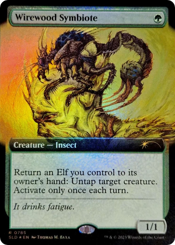 Wirewood Symbiote (Extended Art) [Secret Lair Drop Series] | Spectrum Games