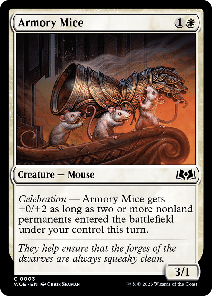 Armory Mice [Wilds of Eldraine] | Spectrum Games