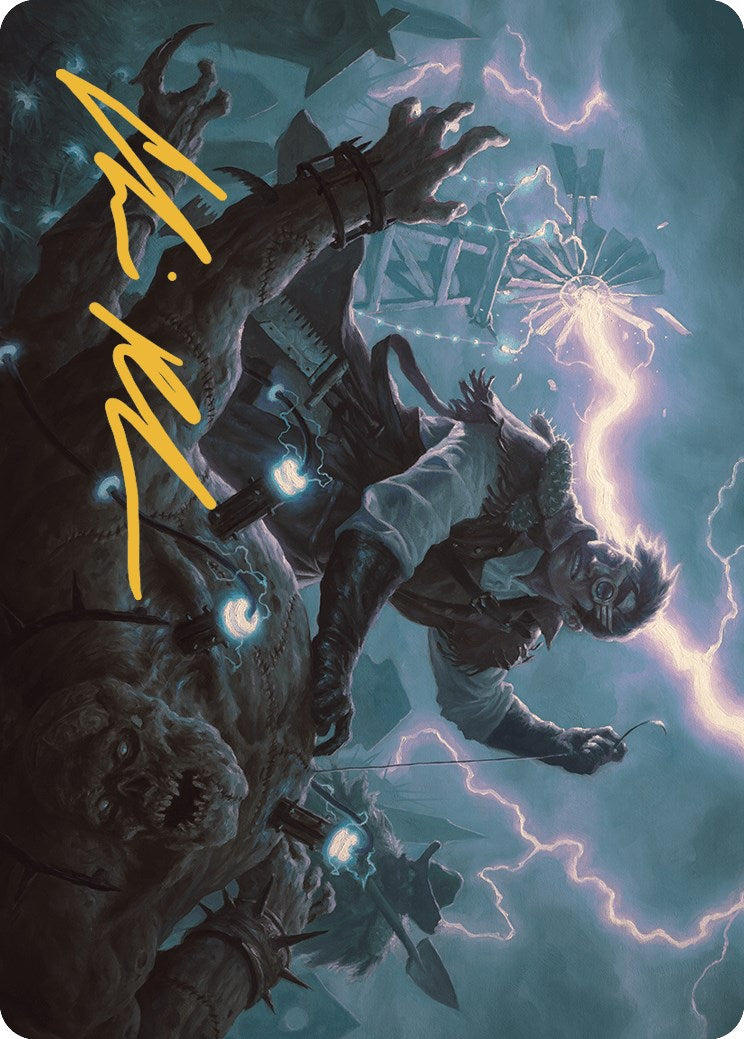 Geralf, the Fleshwright Art Card (Gold-Stamped Signature) [Outlaws of Thunder Junction Art Series] | Spectrum Games