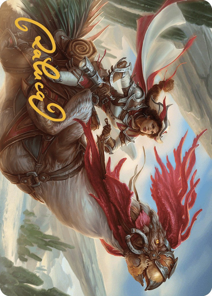 Frontier Seeker Art Card (Gold-Stamped Signature) [Outlaws of Thunder Junction Art Series] | Spectrum Games