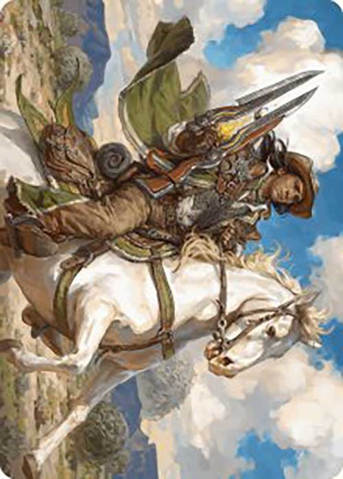 Wylie Duke, Atiin Hero Art Card [Outlaws of Thunder Junction Art Series] | Spectrum Games
