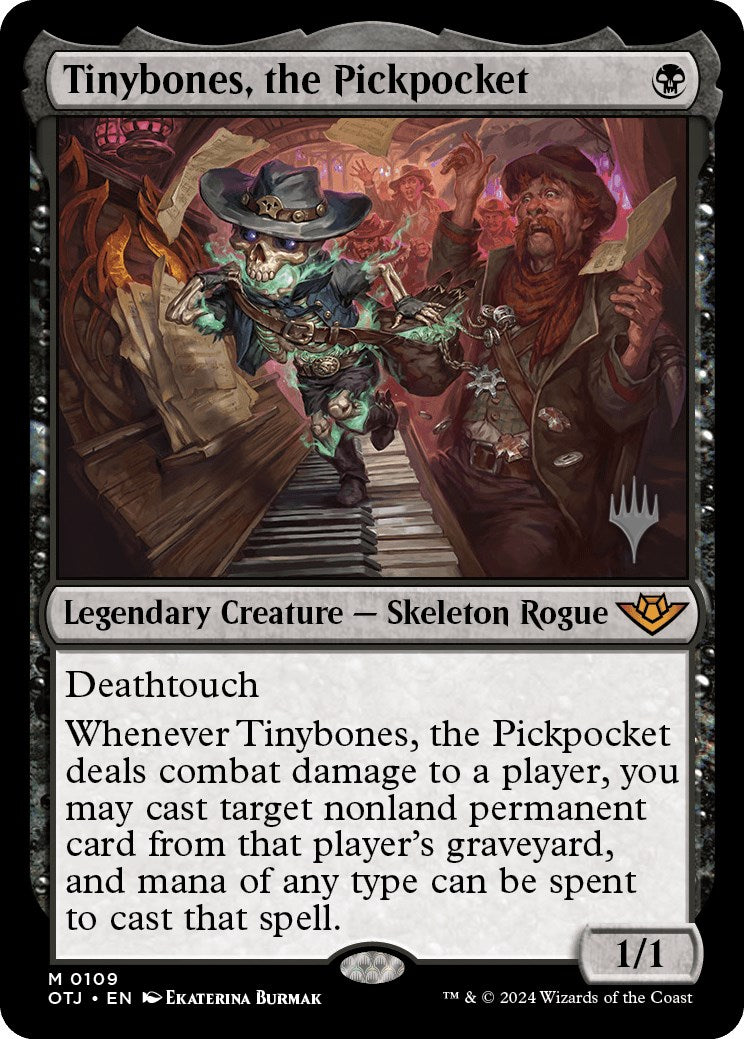 Tinybones, the Pickpocket (Promo Pack) [Outlaws of Thunder Junction Promos] | Spectrum Games