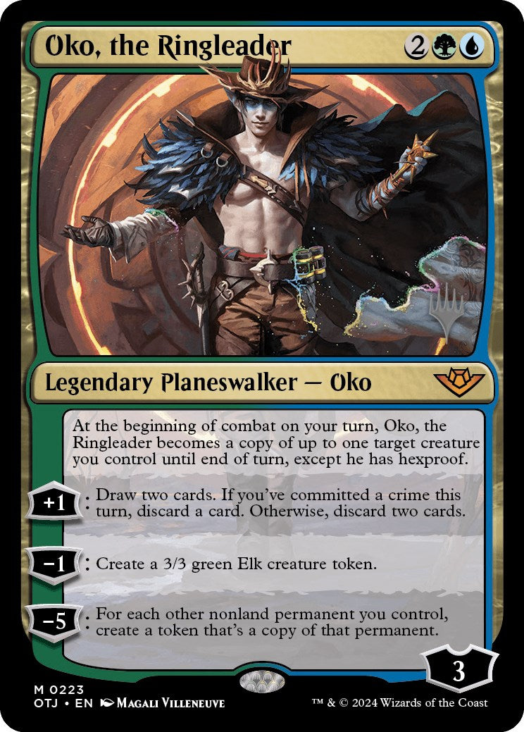 Oko, the Ringleader (Promo Pack) [Outlaws of Thunder Junction Promos] | Spectrum Games