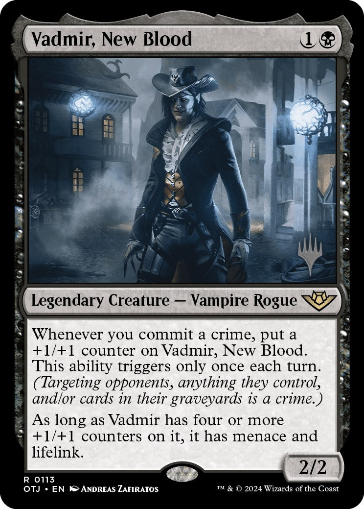 Vadmir, New Blood (Promo Pack) [Outlaws of Thunder Junction Promos] | Spectrum Games