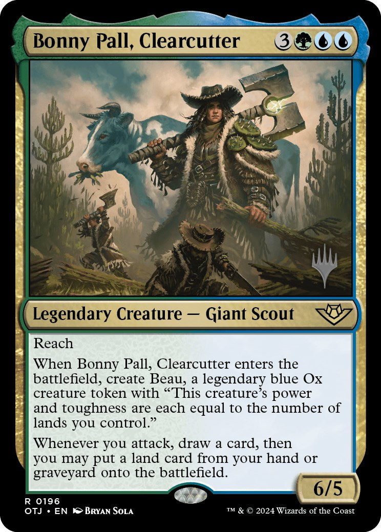 Bonny Pall, Clearcutter (Promo Pack) [Outlaws of Thunder Junction Promos] | Spectrum Games