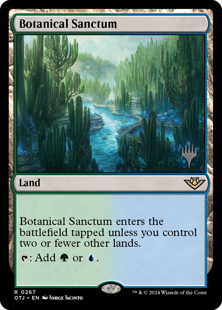 Botanical Sanctum (Promo Pack) [Outlaws of Thunder Junction Promos] | Spectrum Games
