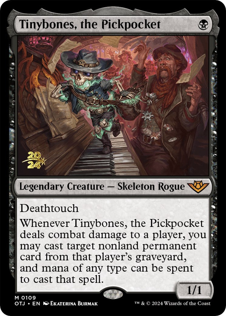 Tinybones, the Pickpocket [Outlaws of Thunder Junction Prerelease Promos] | Spectrum Games