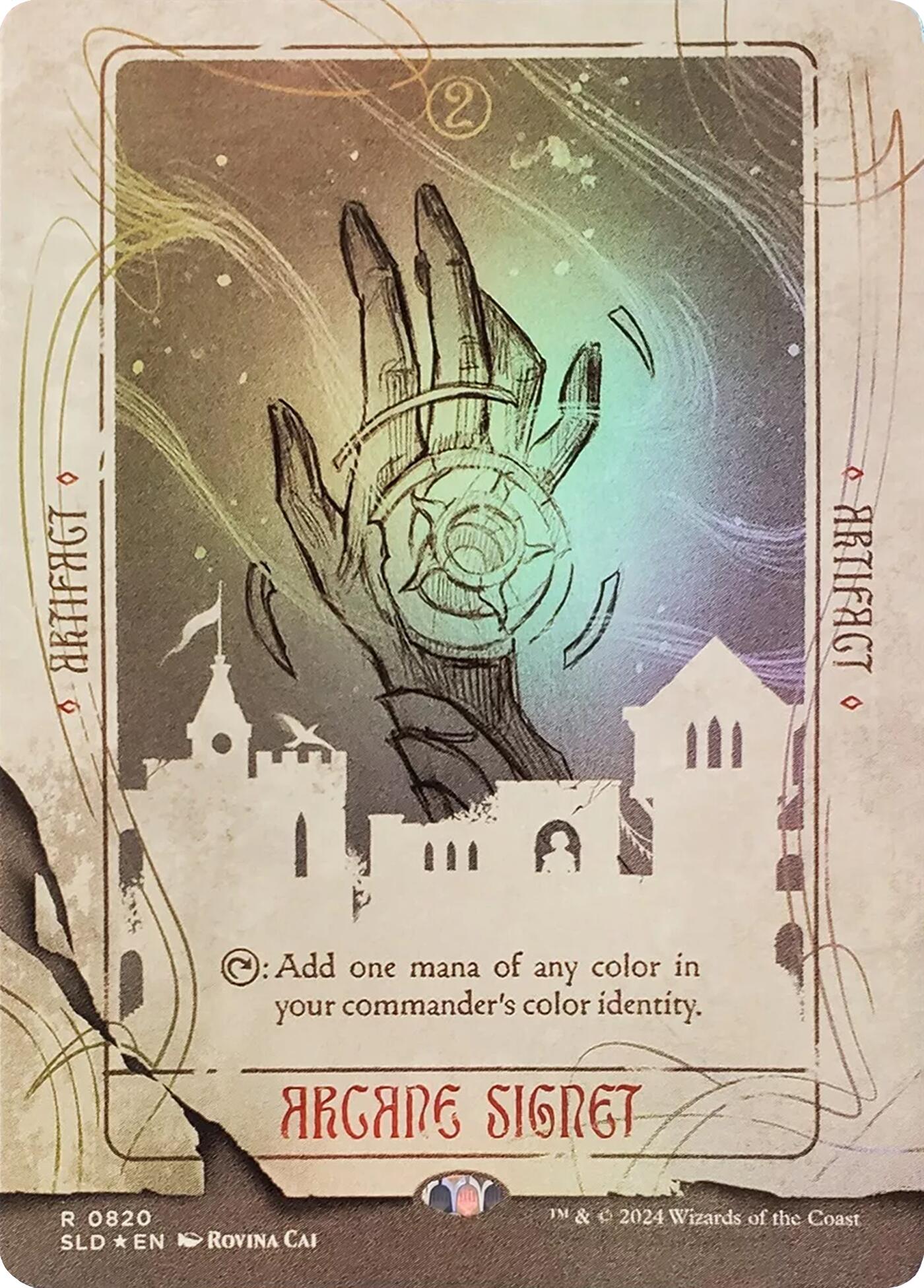 Arcane Signet (0820) (Rainbow Foil) [Secret Lair Drop Series] | Spectrum Games