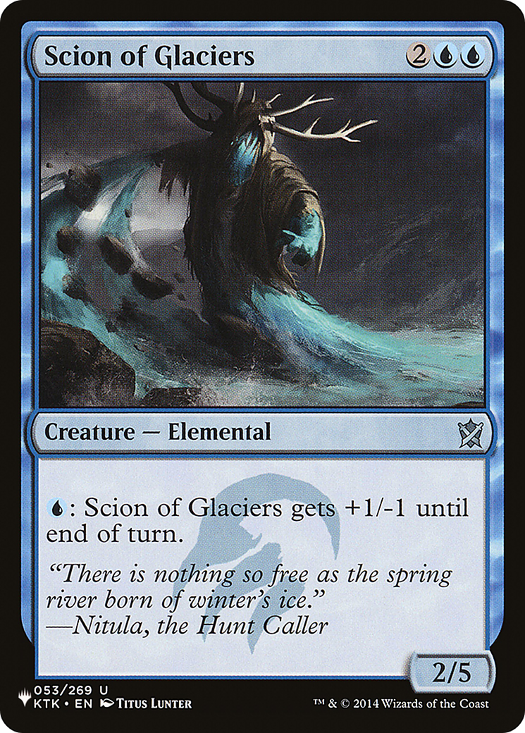 Scion of Glaciers [The List] | Spectrum Games