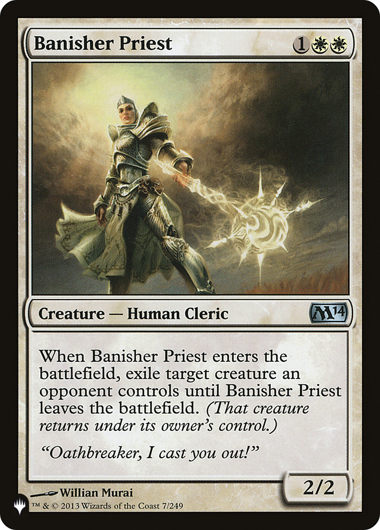 Banisher Priest [The List Reprints] | Spectrum Games